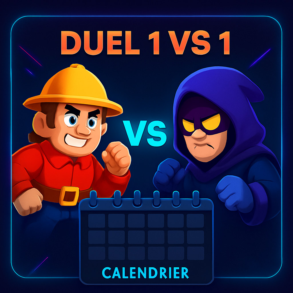 Inscription pour duel 1v1